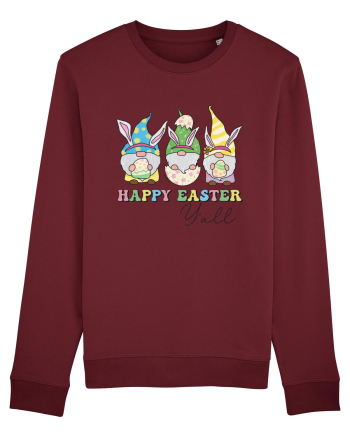 Happy Easter Y'all Burgundy