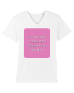I f you don t make a change, don t anticipate seeing one either Tricou mânecă scurtă guler V Bărbat Presenter