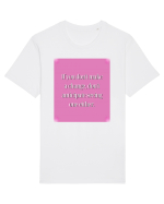 I f you don t make a change, don t anticipate seeing one either Tricou mânecă scurtă Unisex Rocker