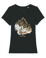 Cold Days Tricou mânecă scurtă guler larg fitted Damă Expresser