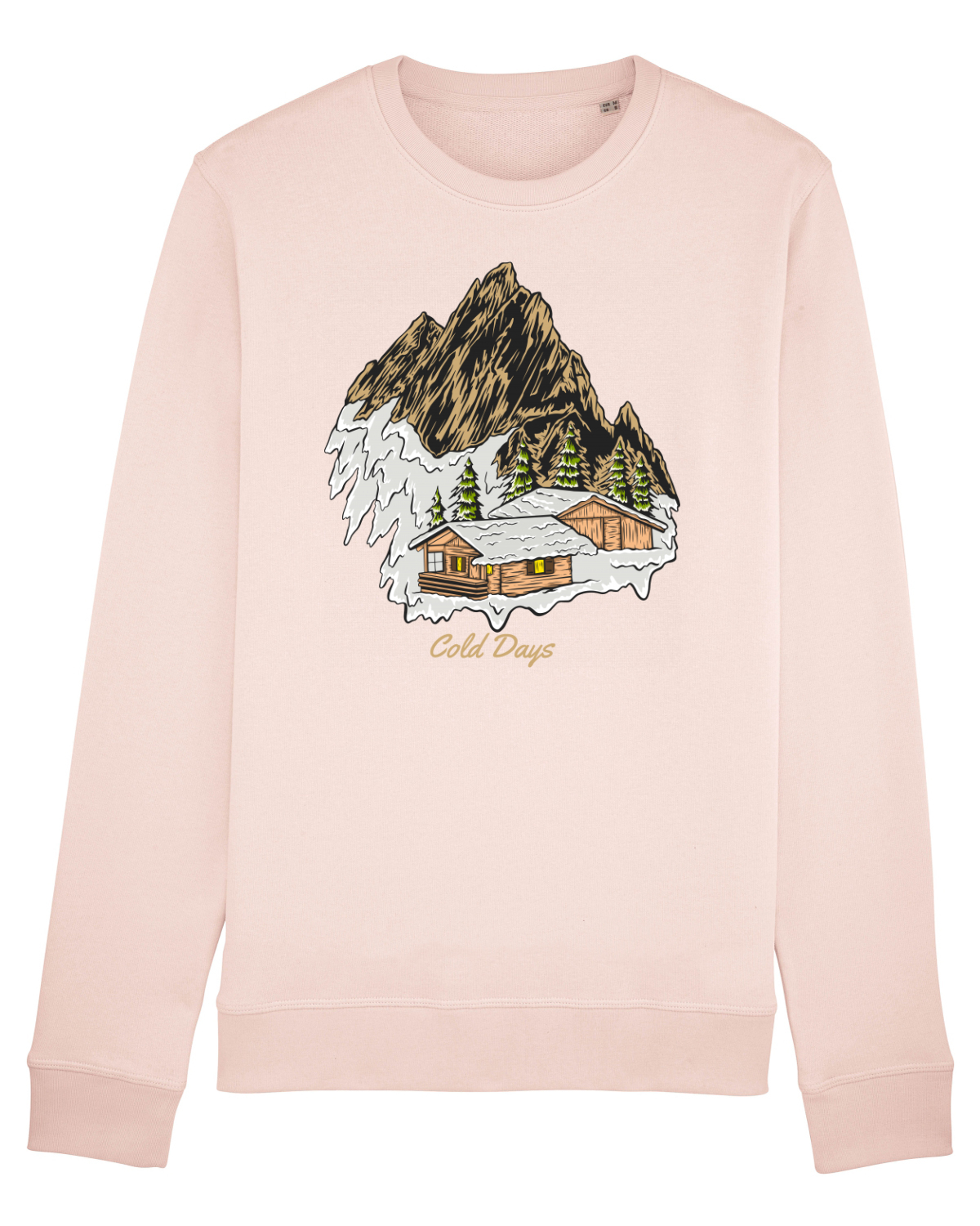 Bluză mânecă lungă Unisex Rise Candy Pink