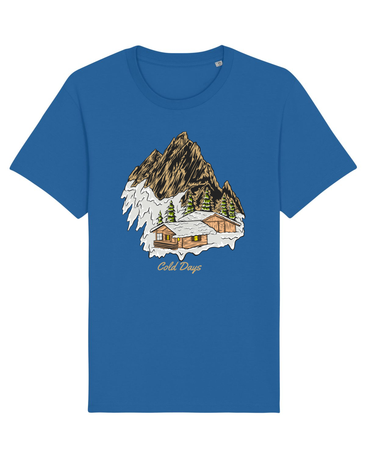 Tricou mânecă scurtă Unisex Rocker Royal Blue