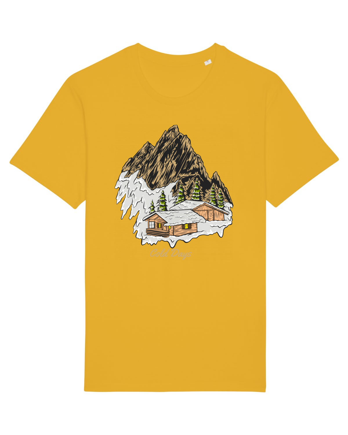 Tricou mânecă scurtă Unisex Rocker Spectra Yellow