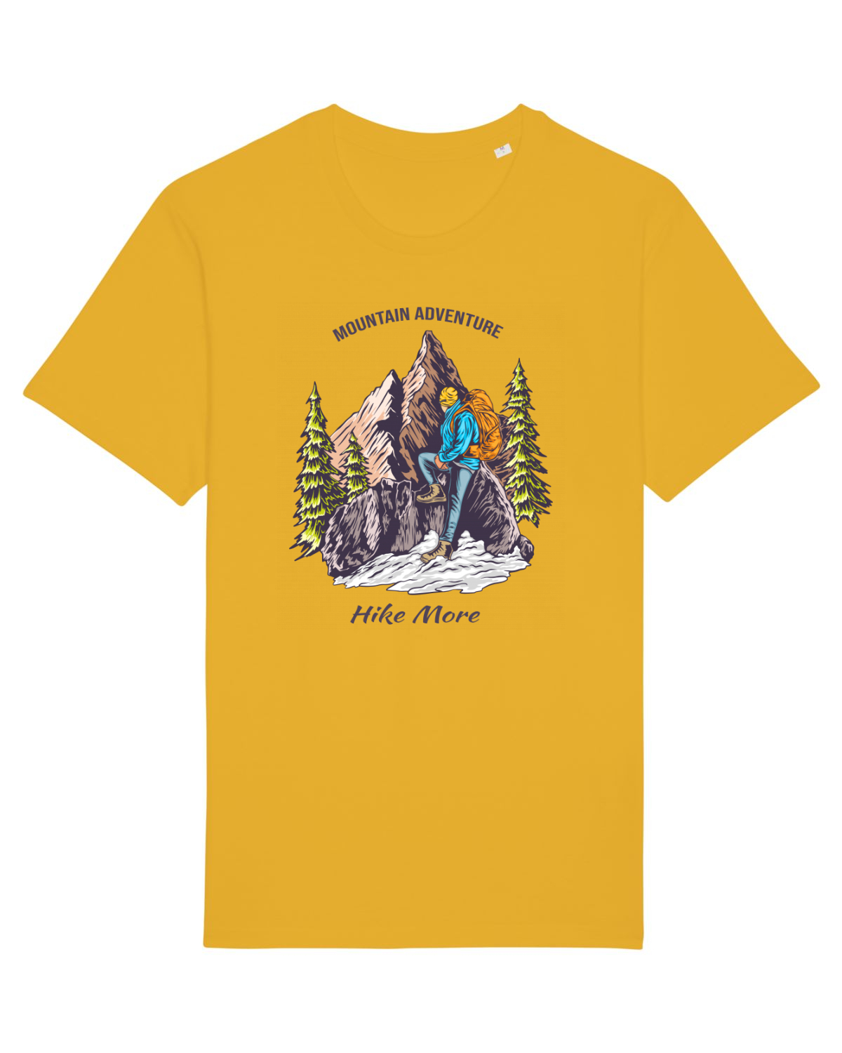 Tricou mânecă scurtă Unisex Rocker Spectra Yellow