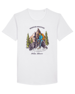 Mountain Adventure Hike More Tricou mânecă scurtă guler larg Bărbat Skater
