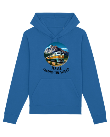 TRAVEL AROUND THE WORLD - V1 Royal Blue