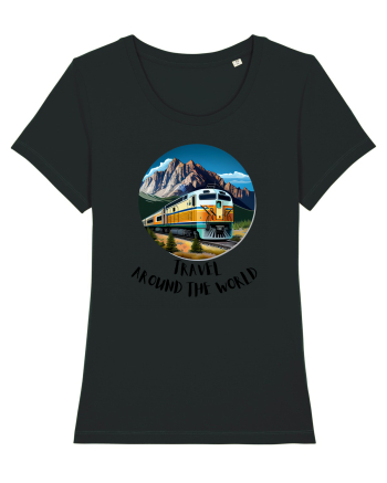 TRAVEL AROUND THE WORLD - V1 Black