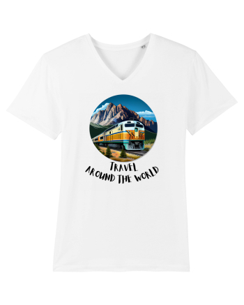TRAVEL AROUND THE WORLD - V1 White