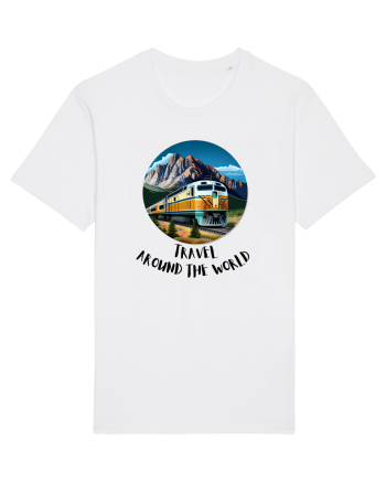 TRAVEL AROUND THE WORLD - V1 White