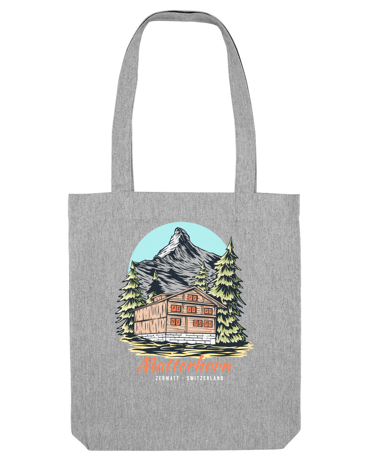 Sacoșă textilă Heather Grey