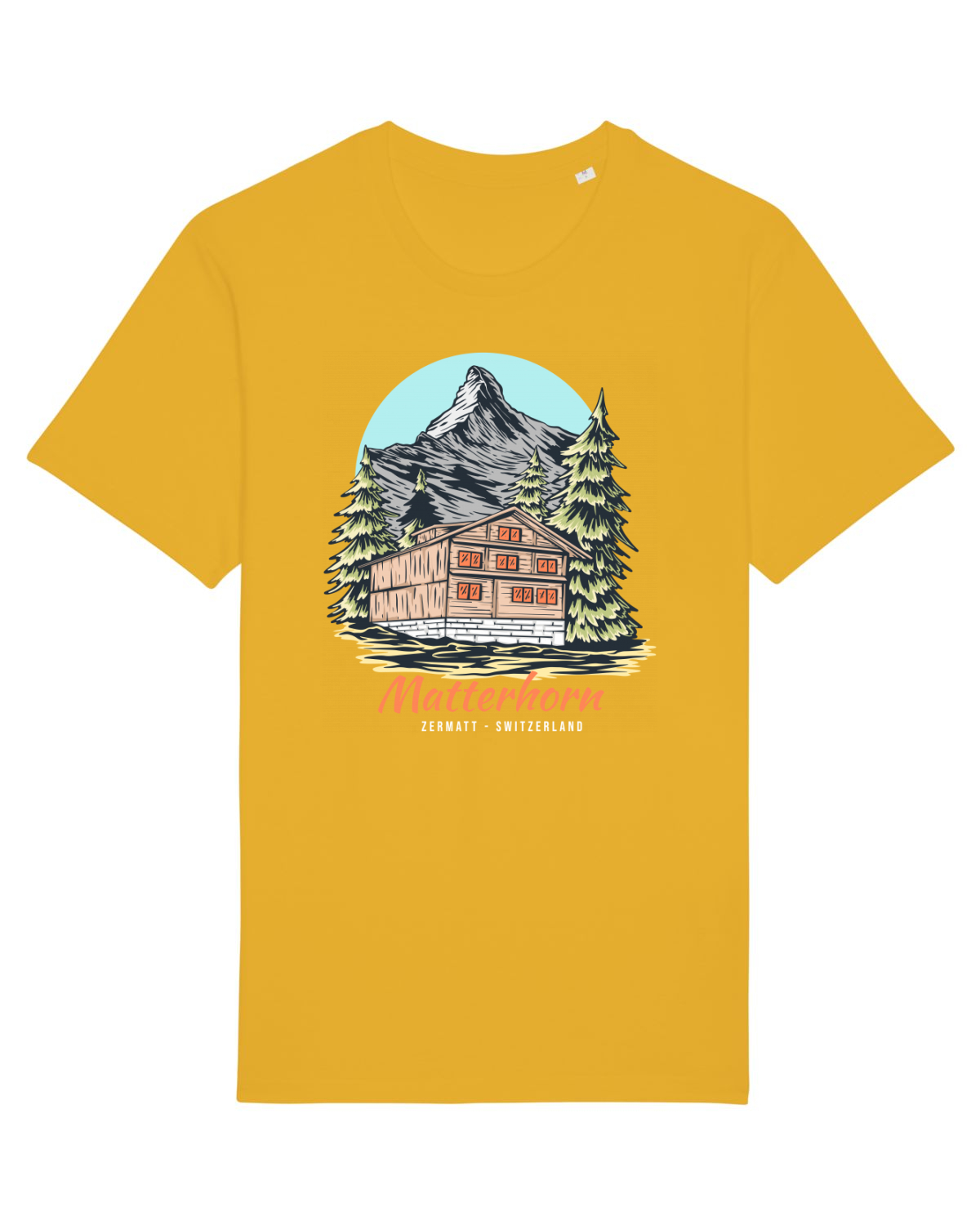 Tricou mânecă scurtă Unisex Rocker Spectra Yellow