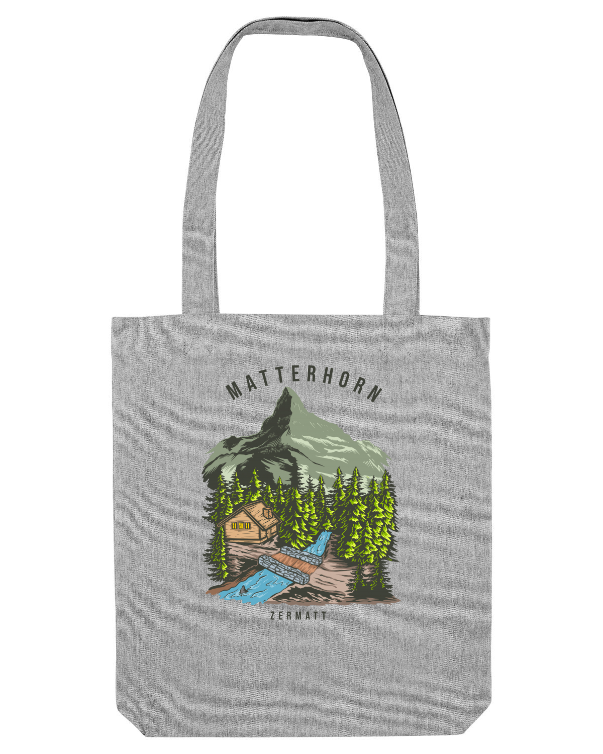 Sacoșă textilă Heather Grey