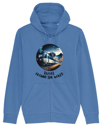 TRAVEL AROUND THE WORLD - V2 Bright Blue