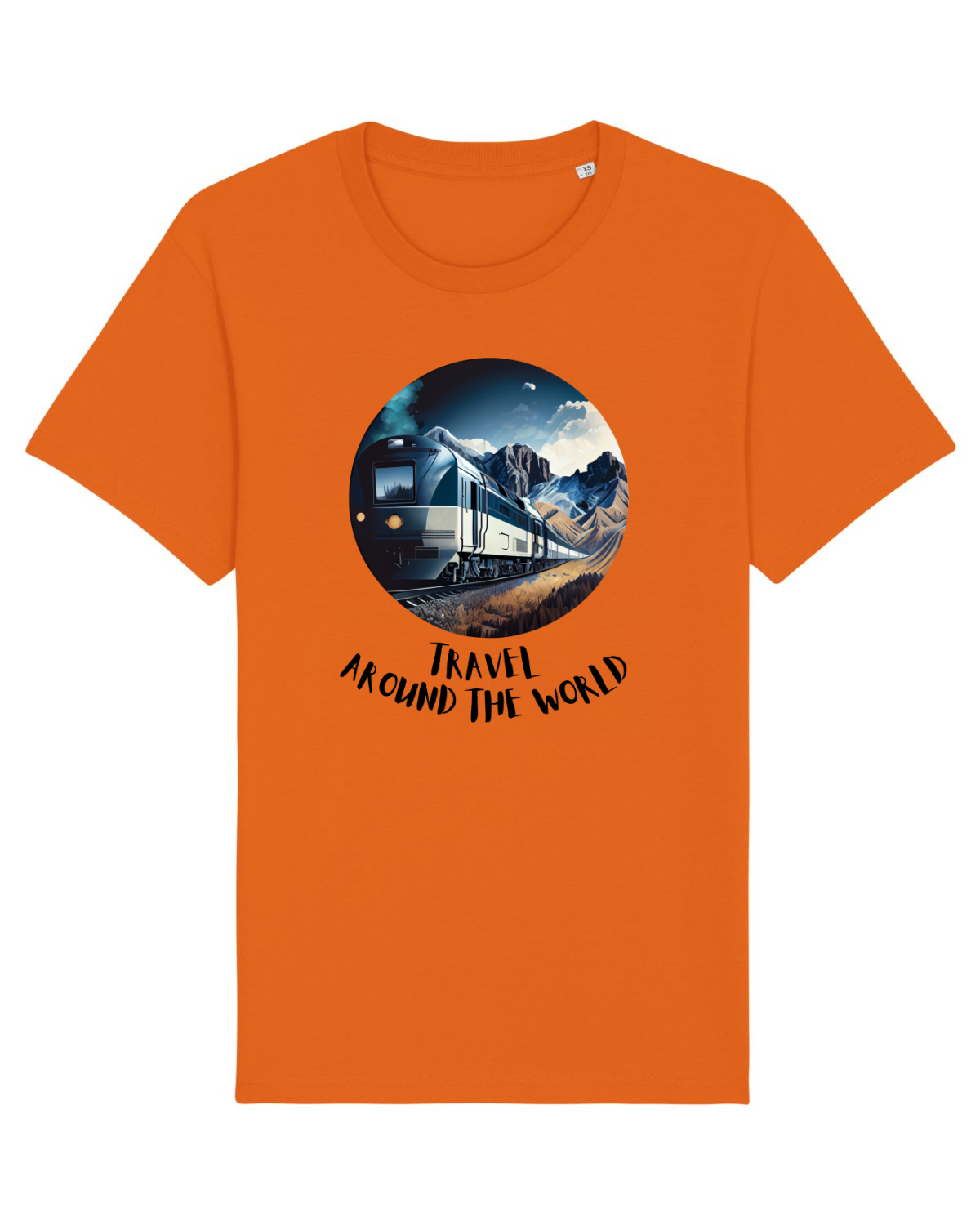 Tricou mânecă scurtă Unisex Rocker Bright Orange