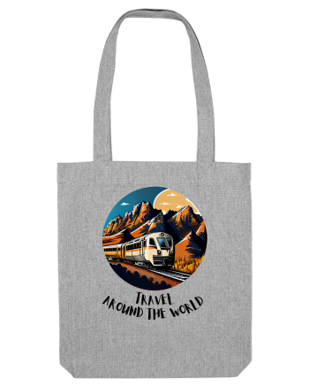 TRAVEL AROUND THE WORLD - V3 Heather Grey
