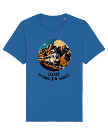 TRAVEL AROUND THE WORLD - V3 Royal Blue