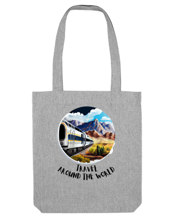 TRAVEL AROUND THE WORLD - V4 Heather Grey