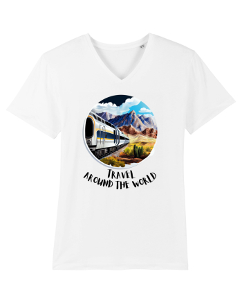 TRAVEL AROUND THE WORLD - V4 White