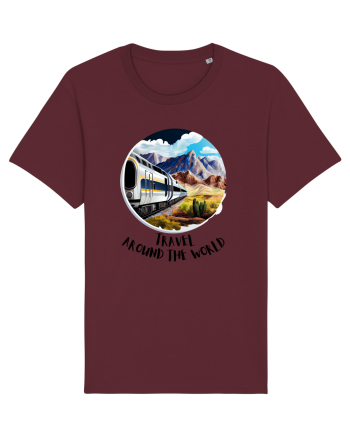 TRAVEL AROUND THE WORLD - V4 Burgundy