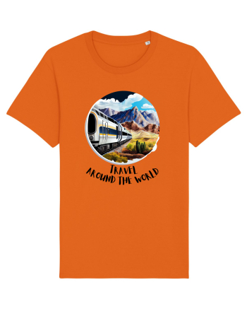 TRAVEL AROUND THE WORLD - V4 Bright Orange
