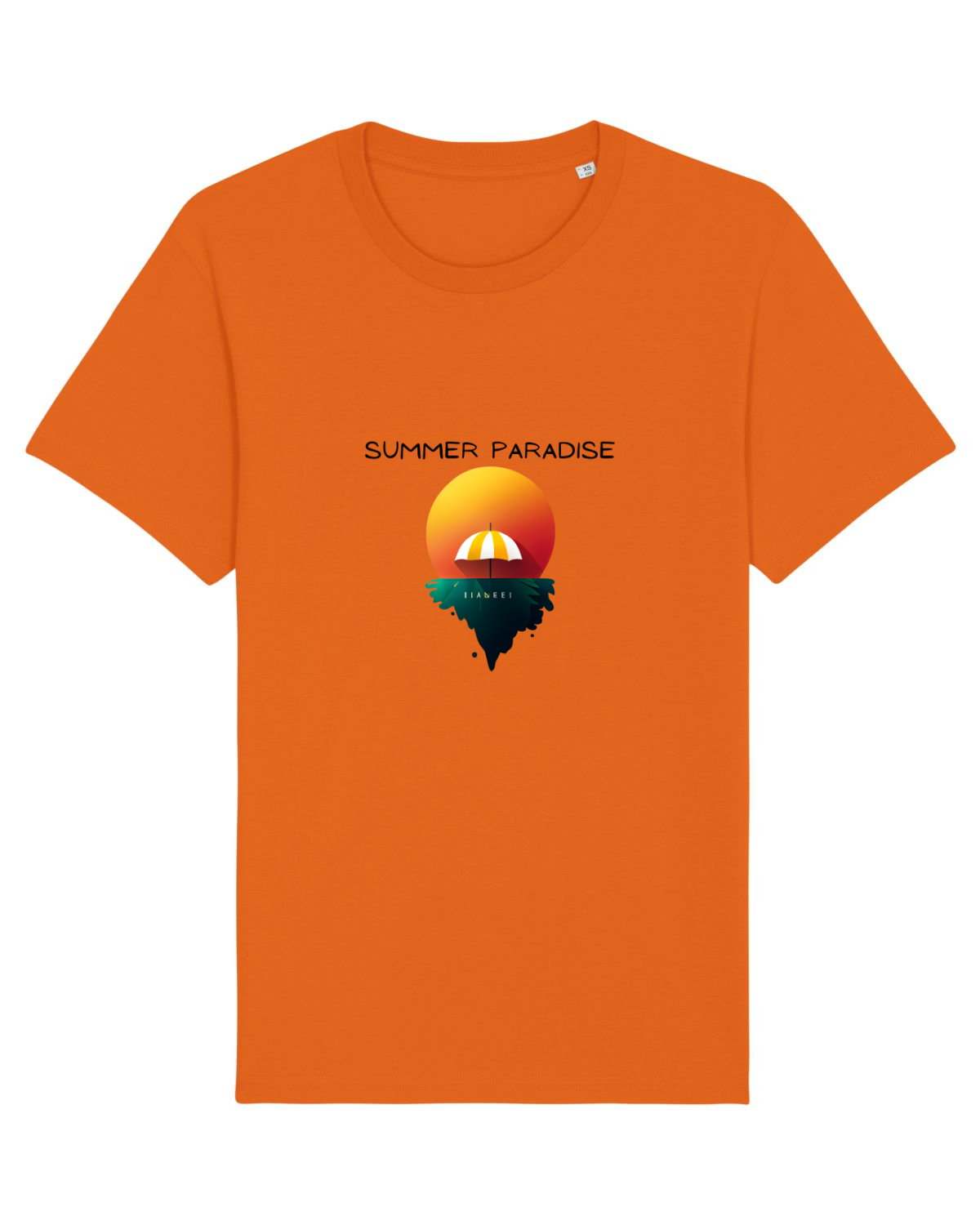 Tricou mânecă scurtă Unisex Rocker Bright Orange
