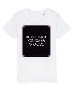 do better if you know you can2 Tricou mânecă scurtă  Copii Mini Creator