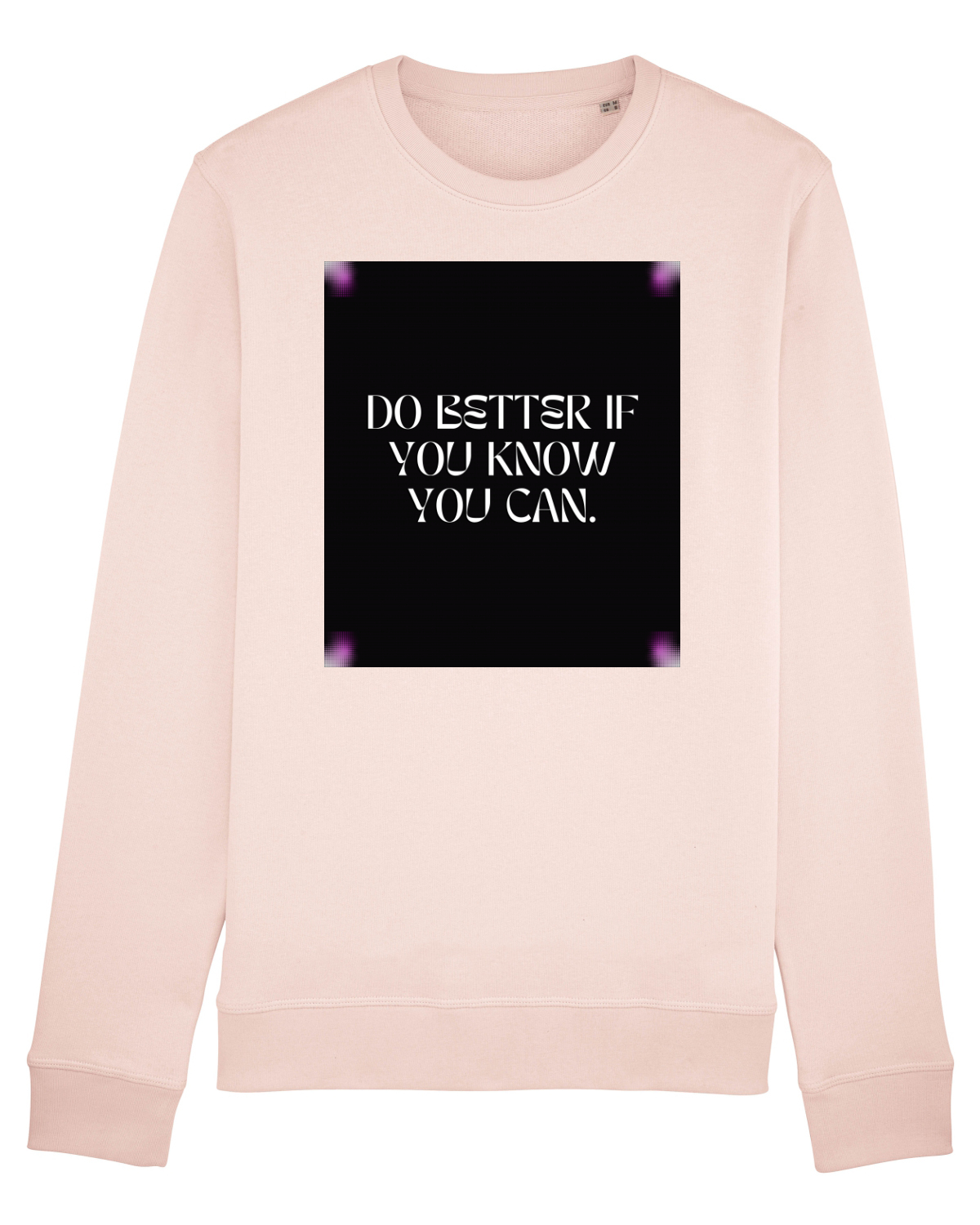Bluză mânecă lungă Unisex Rise Candy Pink