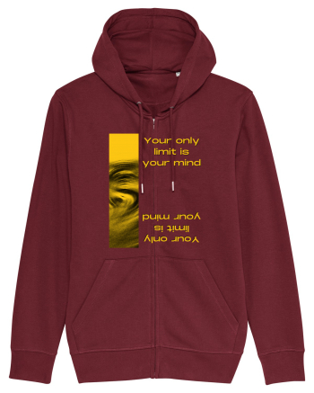 your only  limit is your mind2 Burgundy