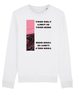 your only  limit is your mind3 Bluză mânecă lungă Unisex Rise