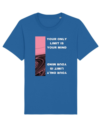 your only  limit is your mind4 Royal Blue