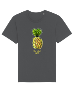 Fine Apple hats Tricou mânecă scurtă Unisex Rocker