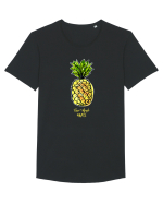 Fine Apple hats Tricou mânecă scurtă guler larg Bărbat Skater