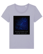 do better if you know you can4 Tricou mânecă scurtă guler larg fitted Damă Expresser