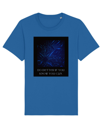do better if you know you can4 Royal Blue