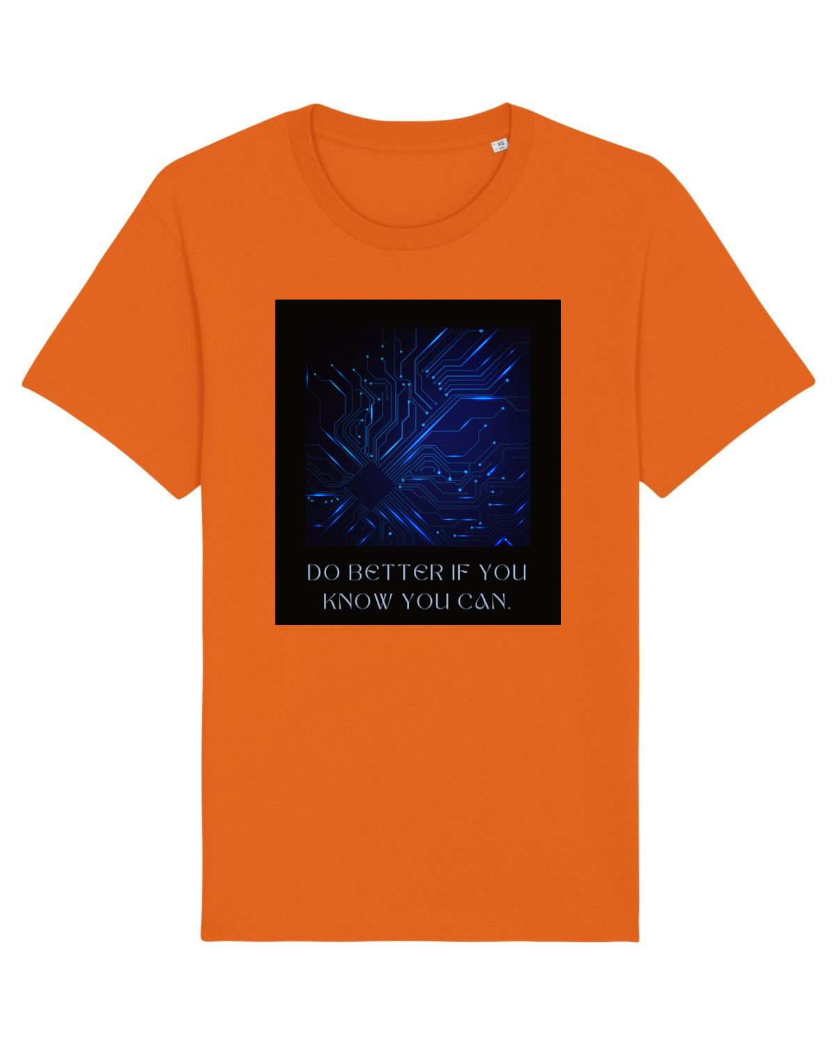 Tricou mânecă scurtă Unisex Rocker Bright Orange