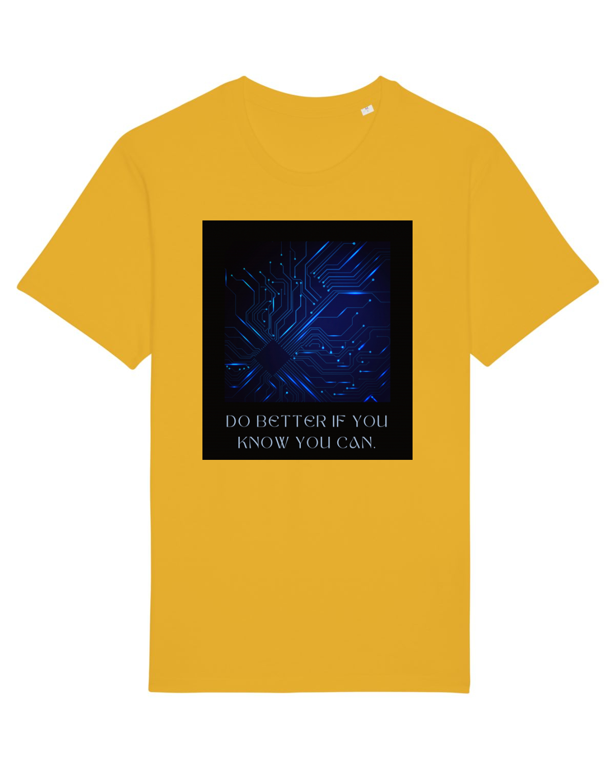 Tricou mânecă scurtă Unisex Rocker Spectra Yellow