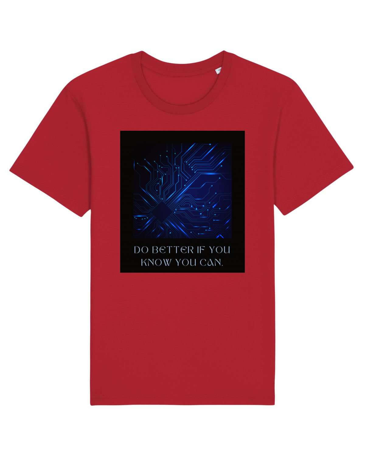 Tricou mânecă scurtă Unisex Rocker Red