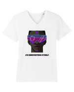 I m reinventing myself4 Tricou mânecă scurtă guler V Bărbat Presenter