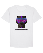 I m reinventing myself4 Tricou mânecă scurtă guler larg Bărbat Skater