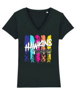 Hawkins Tricou mânecă scurtă guler V Damă Evoker