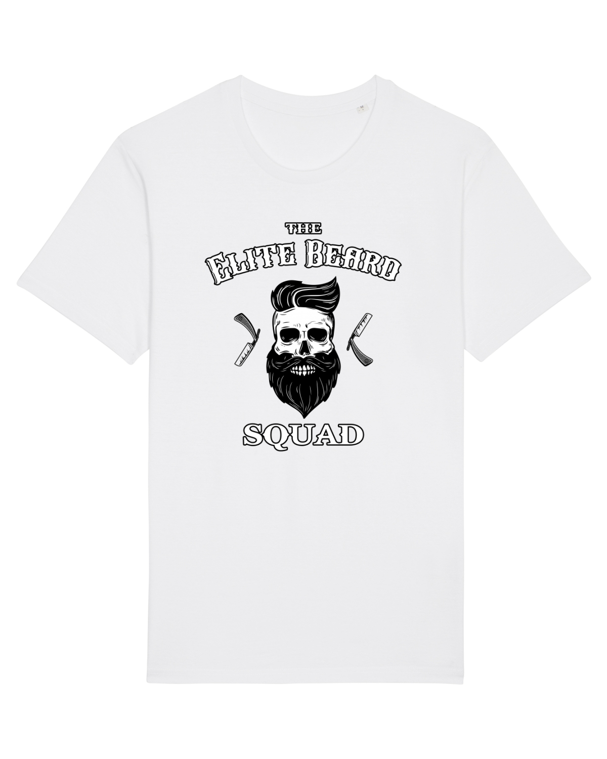Tricou mânecă scurtă Unisex Rocker White
