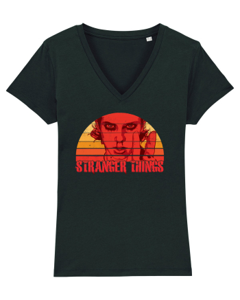 Eleven Stranger Things Black