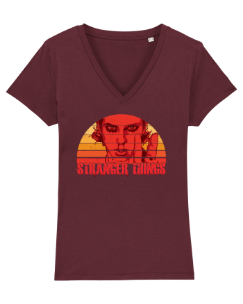 Eleven Stranger Things Burgundy