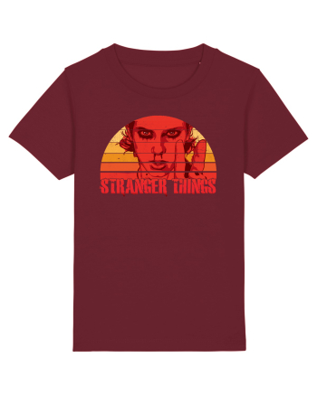 Eleven Stranger Things Burgundy