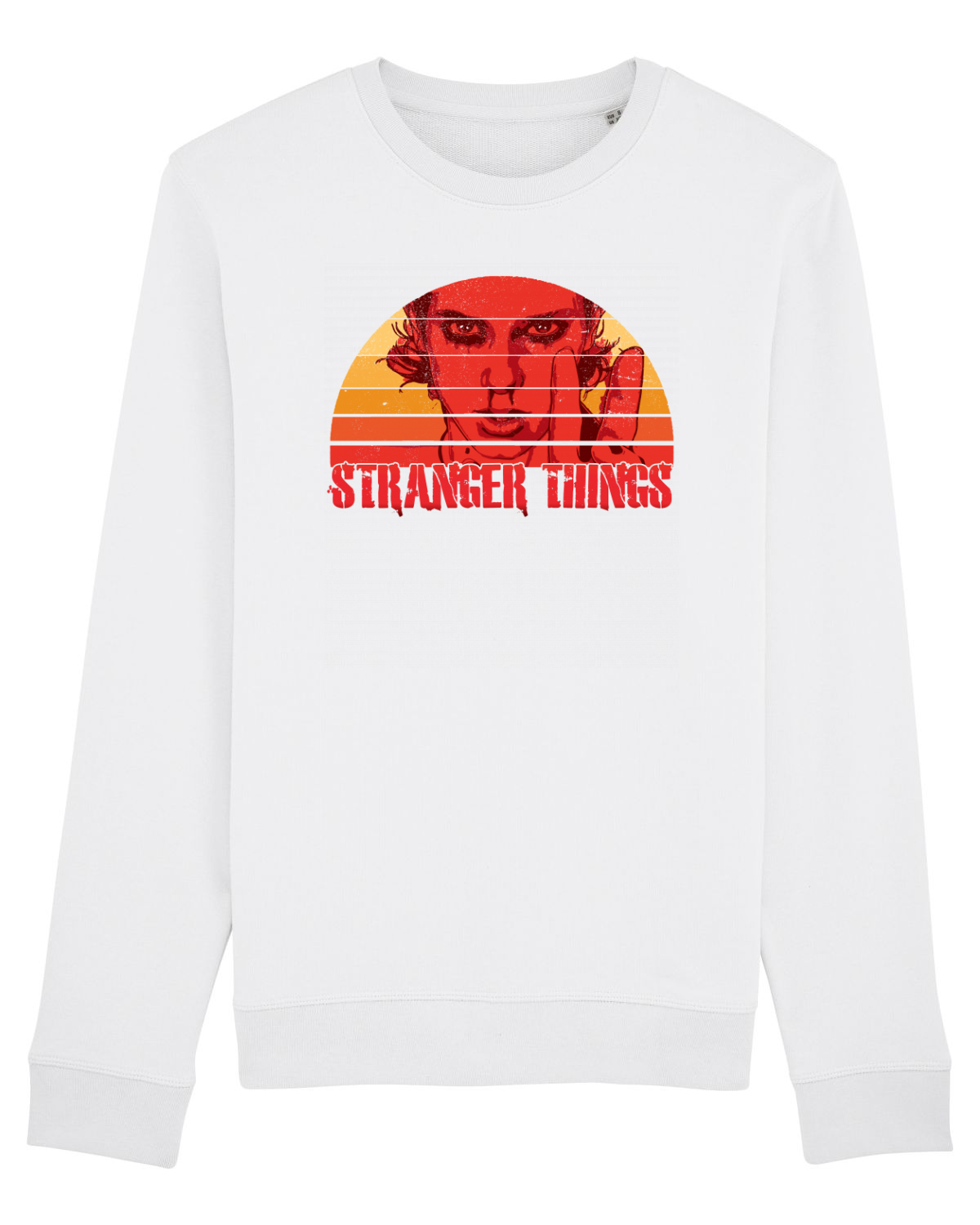 Bluză mânecă lungă Unisex Rise White