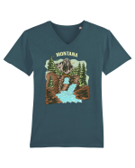 Montana Tricou mânecă scurtă guler V Bărbat Presenter