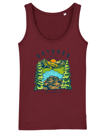 Outdoor Nature Burgundy