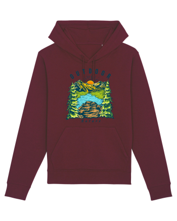 Outdoor Nature Burgundy