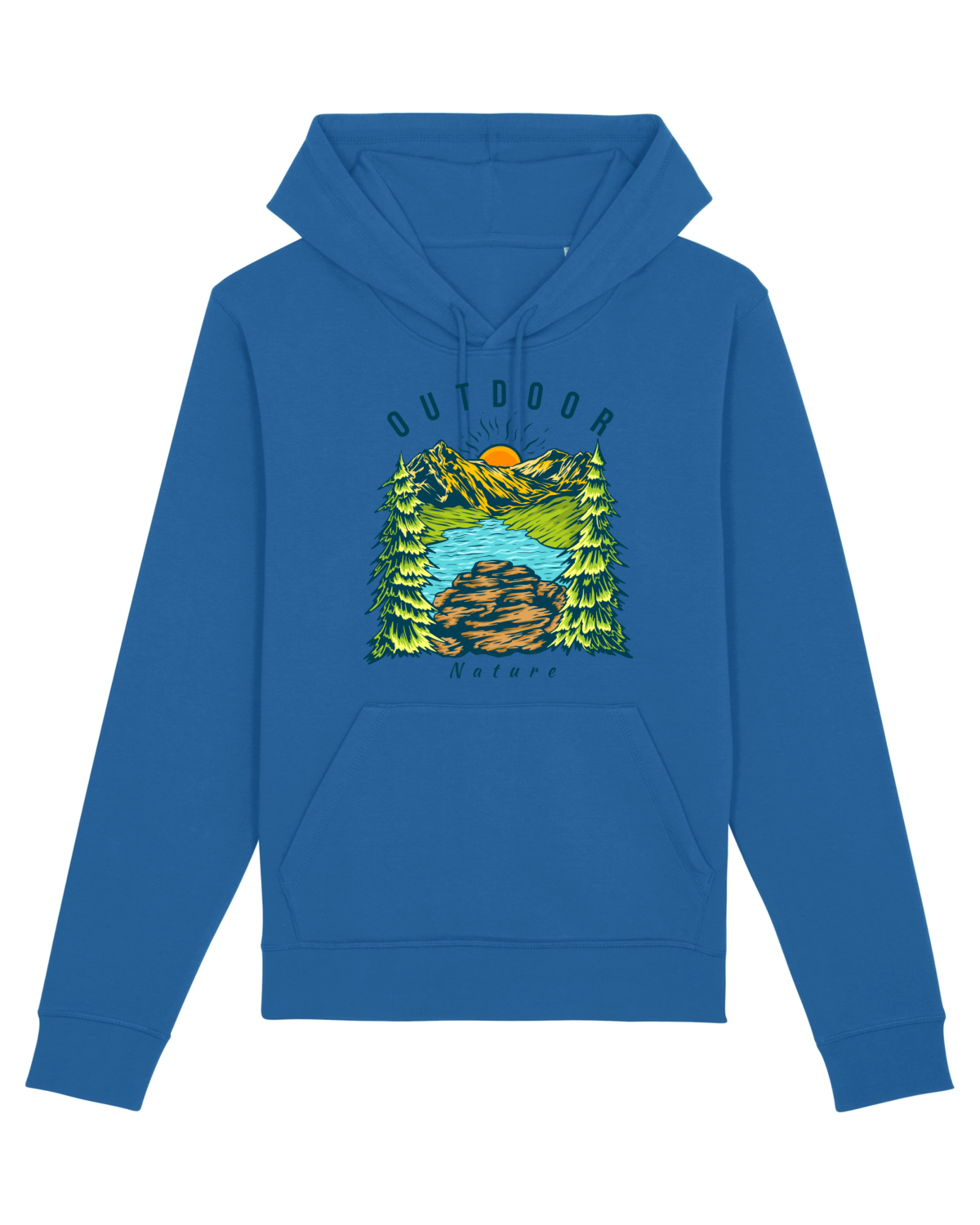 Hanorac Unisex Drummer Royal Blue