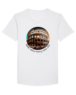 ROME - V1 Tricou mânecă scurtă guler larg Bărbat Skater